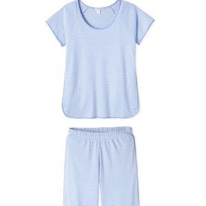 LAKE Pima Short-Long Women's Pajama Set SMALL-  NEW IN BAG